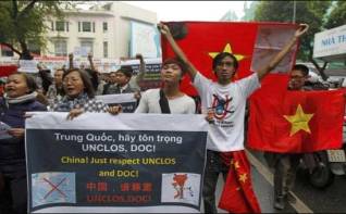 Manifestation Anti Chine Vietnam