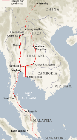 Thailand Tgv Carte
