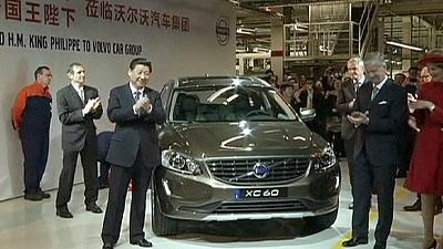 Xi Jinping Volvo Belgique Gand