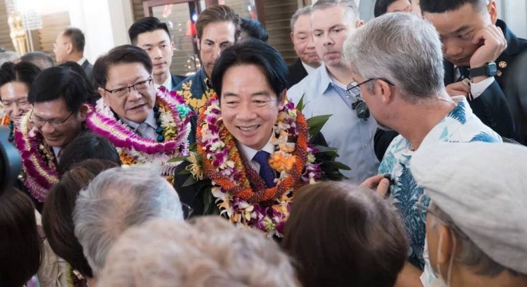 La visite de William Lai dans le Pacifique irrite Pékin